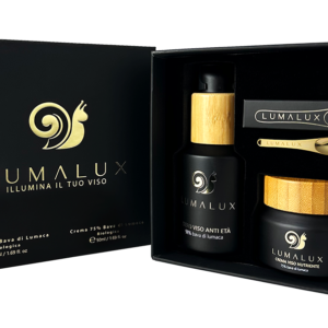 Kit Essenziale Siero 98% bava bio 50ml + Crema 75% bava bio 50ml Lumalux (2 prodotti)
