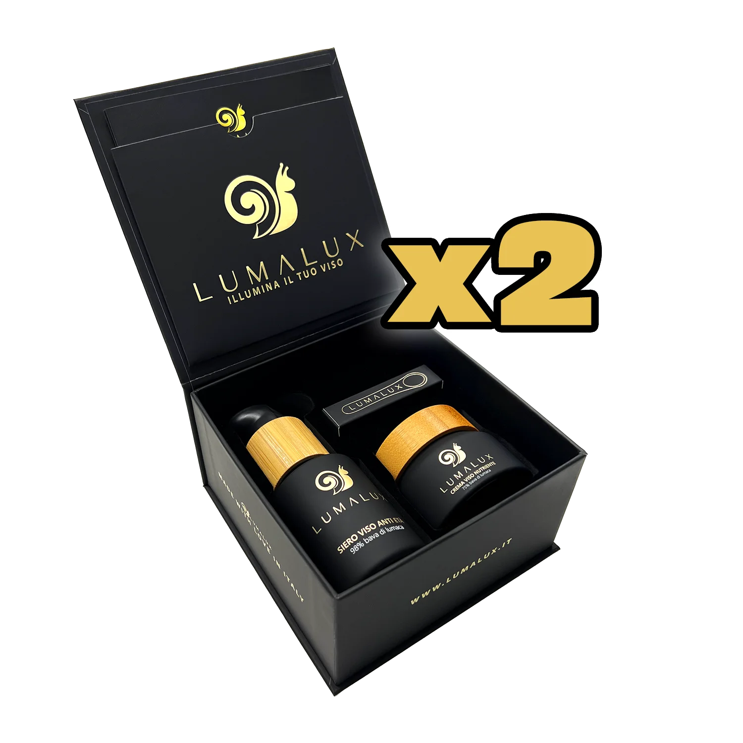 2 Kit Viso Lumalux — combo risparmio