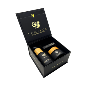 Kit Essenziale Siero 98% bava bio 50ml + Crema 75% bava bio 50ml Lumalux (2 prodotti)