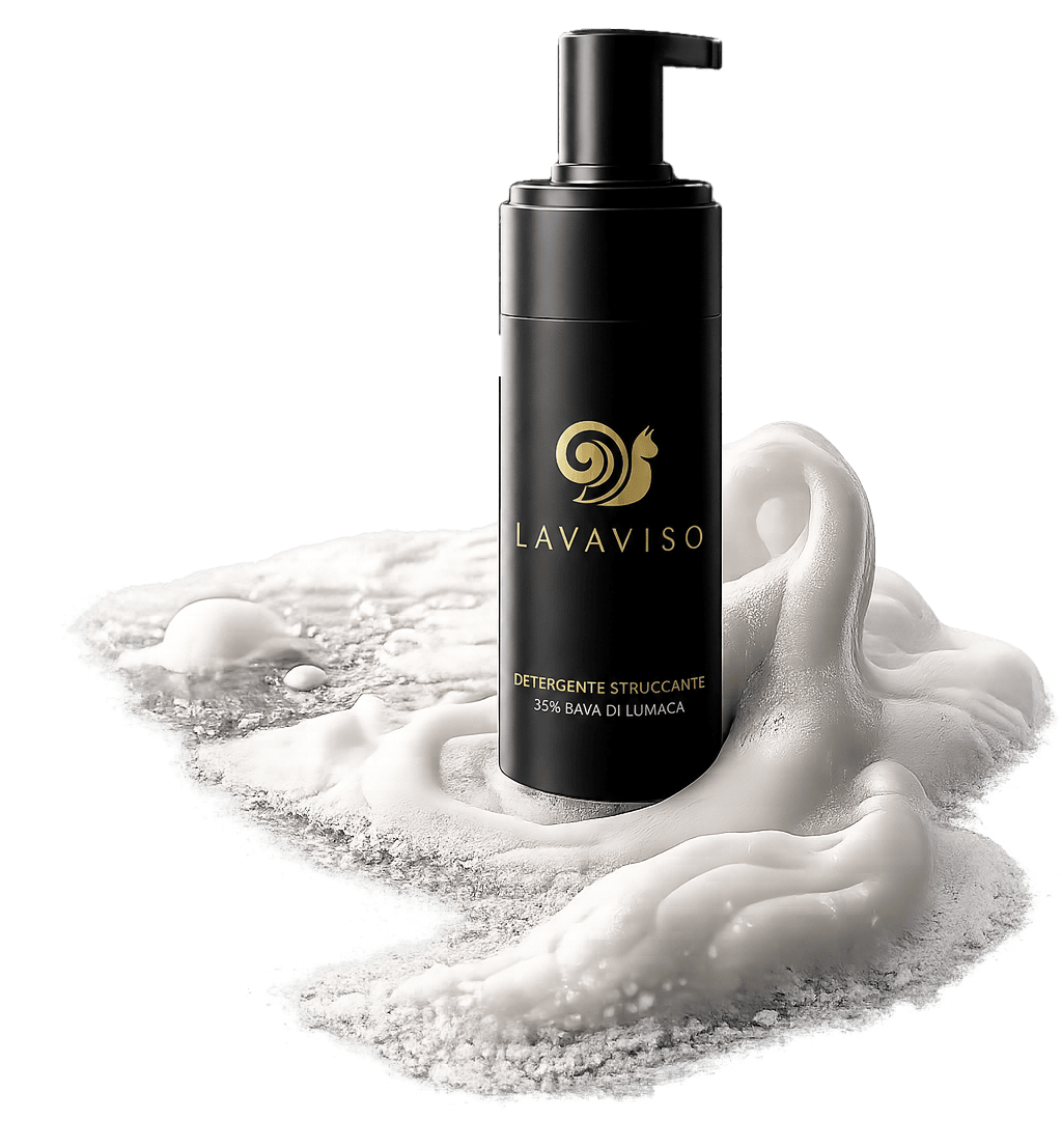 Lavaviso Lumalux mousse detergente con bava di lumaca