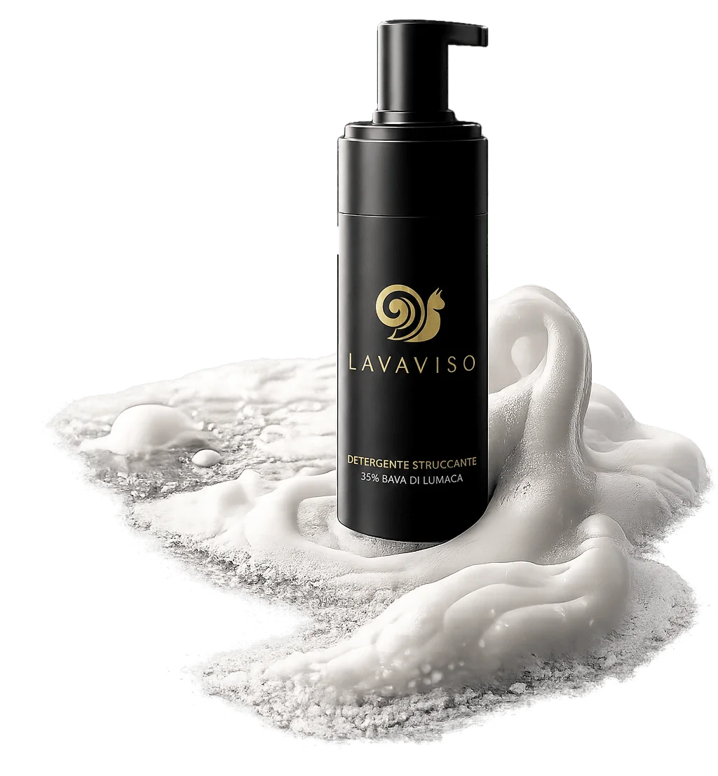 Lavaviso Lumalux mousse detergente con bava di lumaca