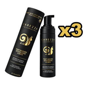 3 flaconi di Carezza di Lumalux 190 ml